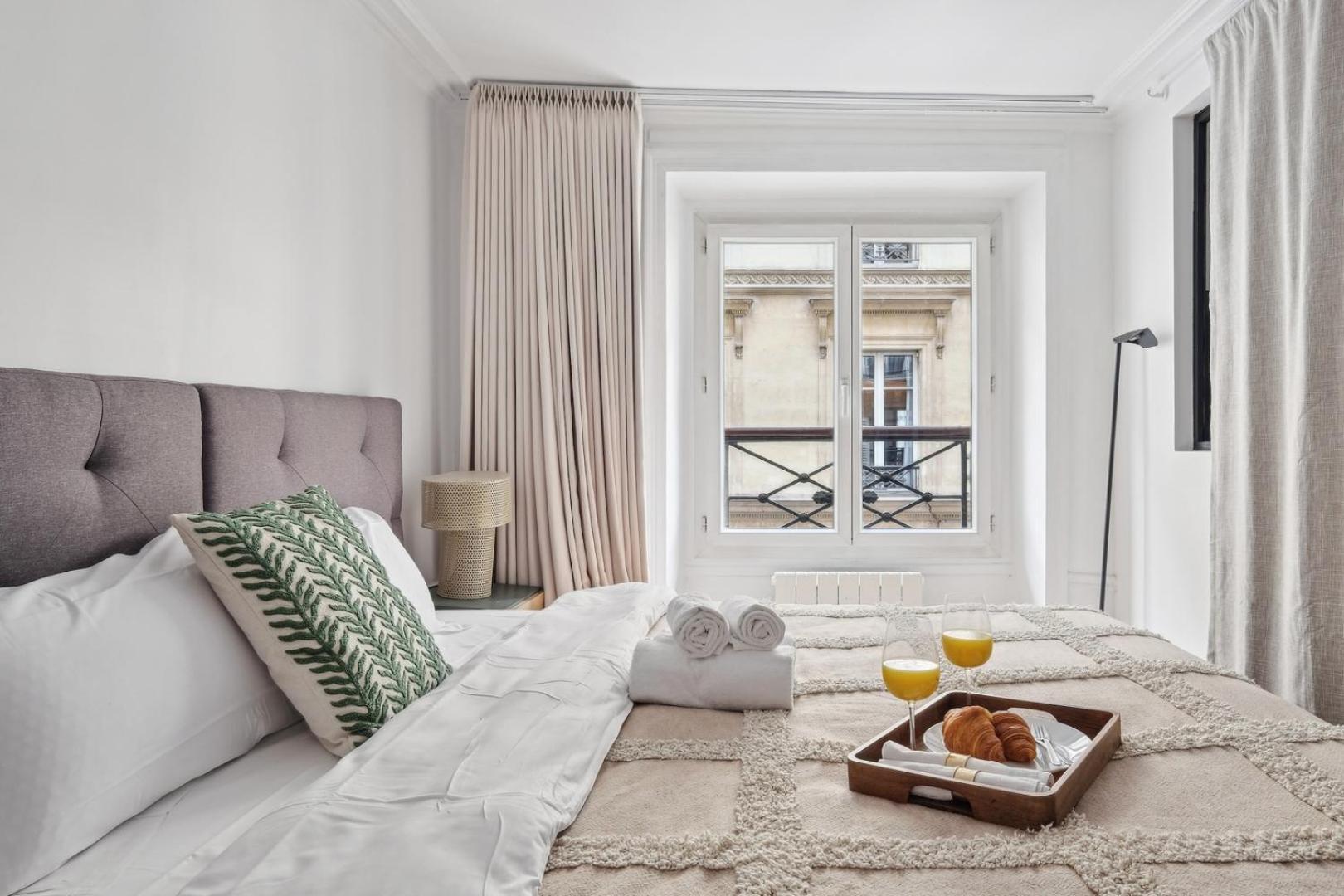 Bnbnook - Bright 1br By Louvre & Tuileries Gardens