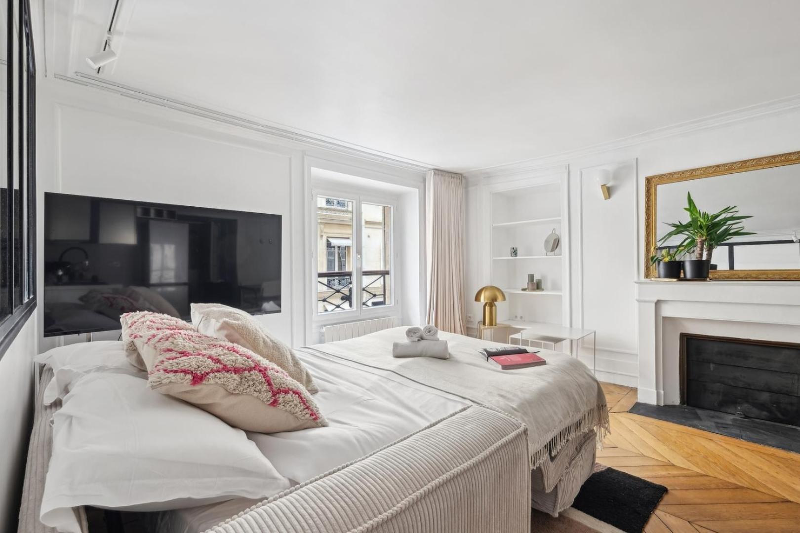 Bnbnook - Bright 1br By Louvre & Tuileries Gardens