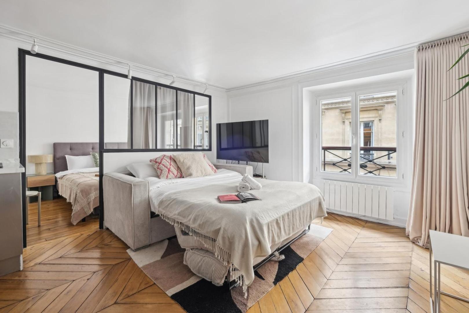 Apartment Bnbnook - Bright 1br By Louvre & Tuileries Gardens