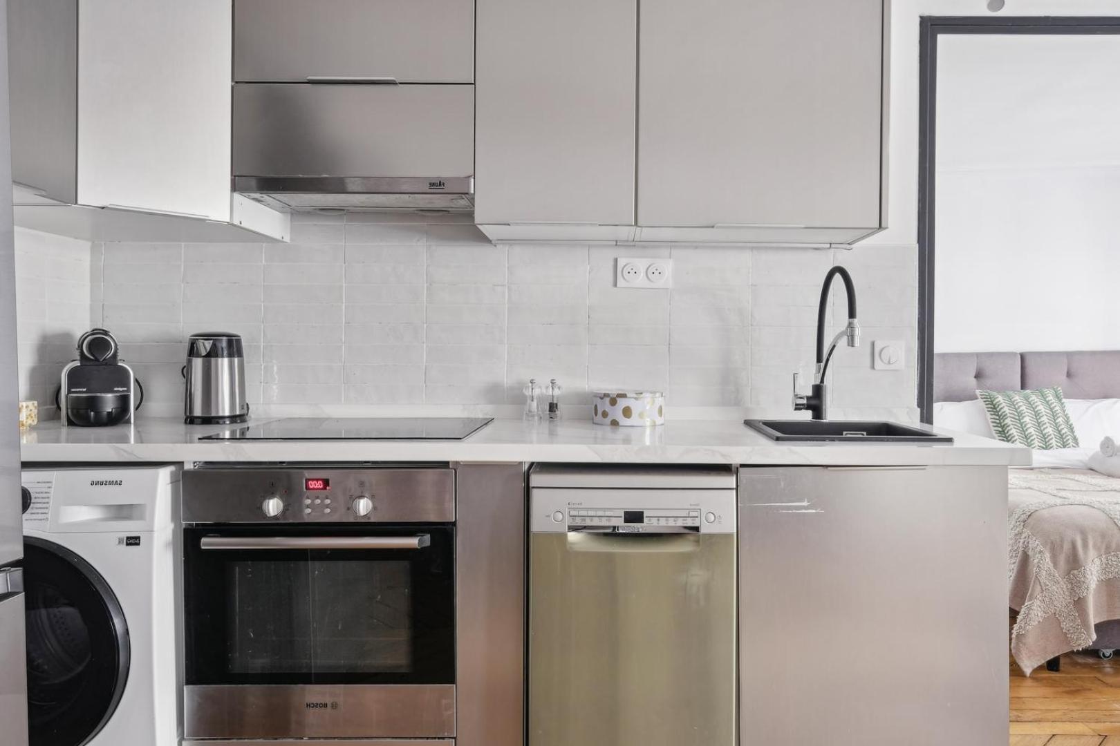 Bnbnook - Bright 1br By Louvre & Tuileries Gardens *