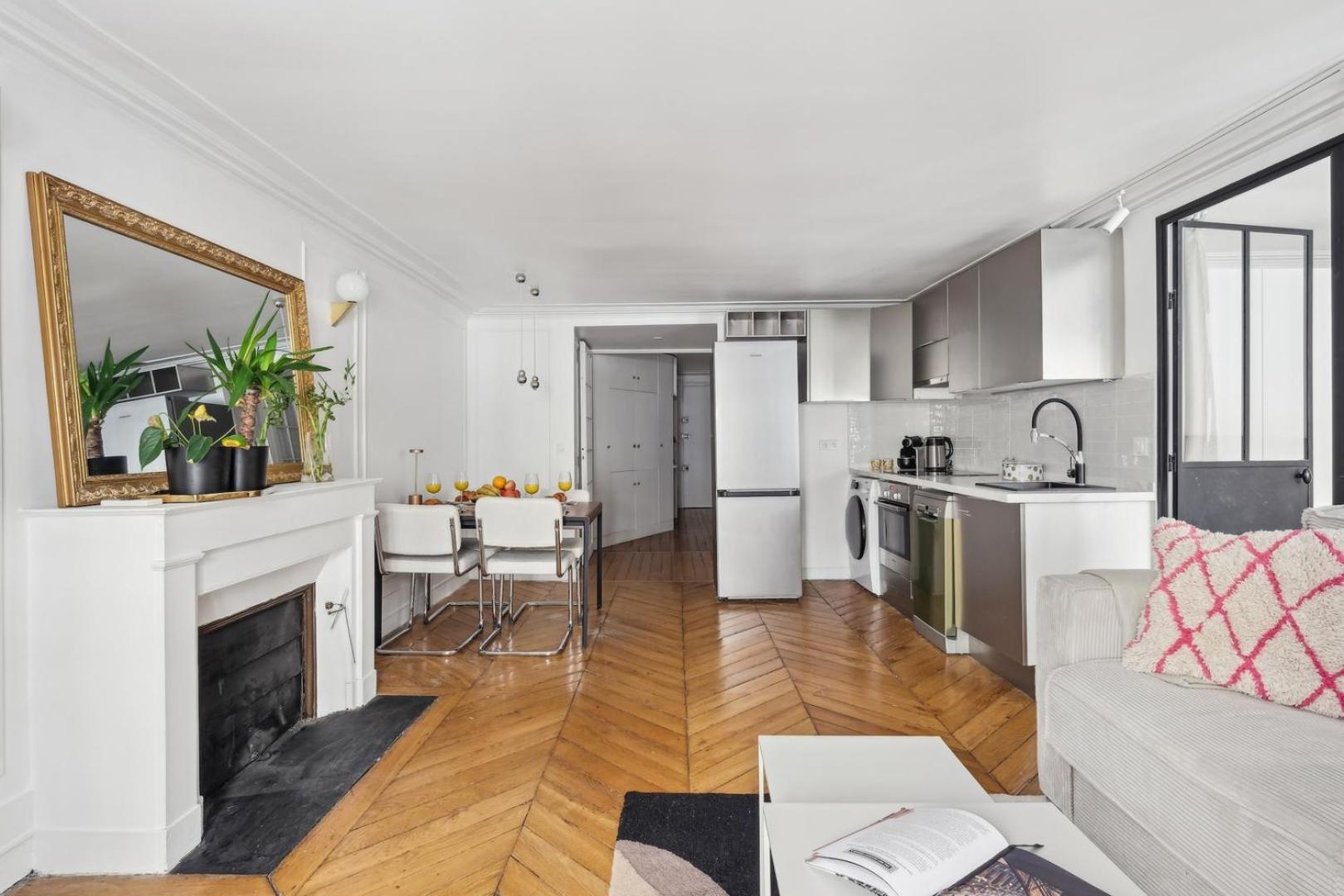 Bnbnook - Bright 1br By Louvre & Tuileries Gardens * Paris