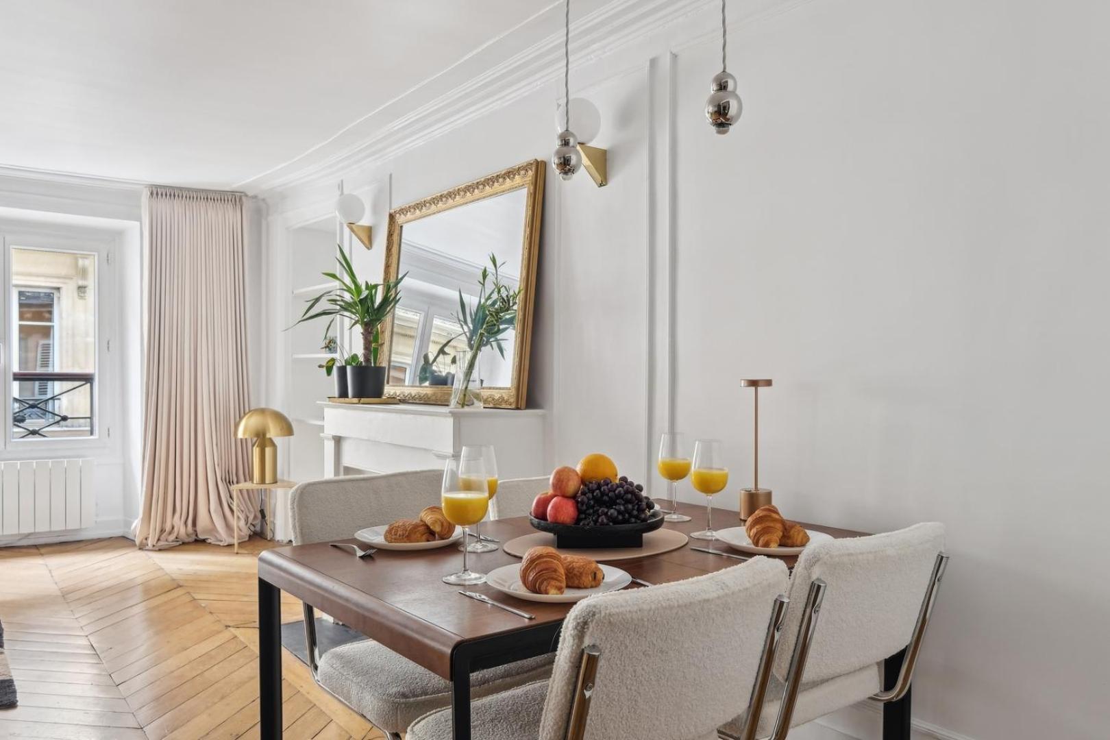 Bnbnook - Bright 1br By Louvre & Tuileries Gardens